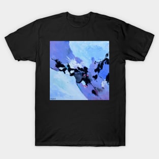 sliding absract T-Shirt